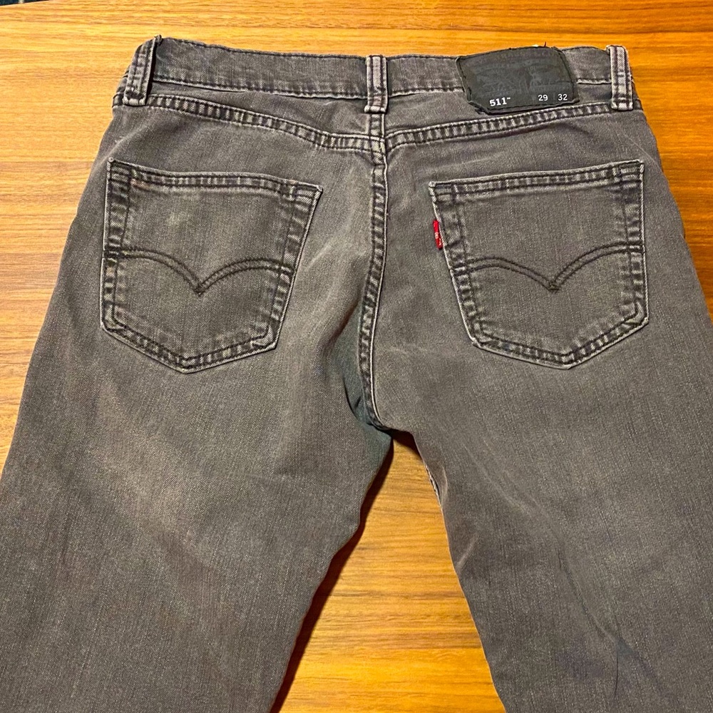 511 Levi Acid Wash Mens Jean
